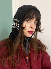 Load image into Gallery viewer, Cotton Beaded Flower Balaclava⌇Ready to Ship