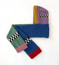 Load image into Gallery viewer, Chunky Colourblock Hooded Scarf - MTO