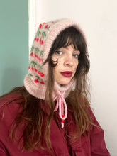 Load image into Gallery viewer, Cherry Beaded Mohair Balaclava - MTO