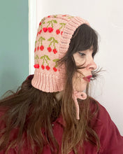 Load image into Gallery viewer, Cherry Beaded Cotton Bonnet⌇Ready to Ship