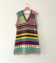 Load image into Gallery viewer, Sample Sale Scrappy Pattern A-Line Dress Size S⌇Ready to Ship