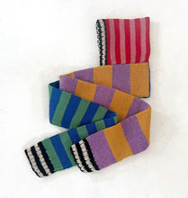 Load image into Gallery viewer, Chunky Stripy Hooded Scarf - MTO