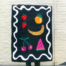 Load image into Gallery viewer, Sample Fruit Wiggle Rug ⌇Ready to Ship