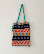 Load image into Gallery viewer, Sample Sale Knitted Disco Memphis Mini Tote Bag⌇Ready to Ship