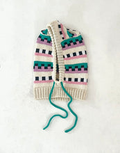 Load image into Gallery viewer, Cream Checker Cotton Balaclava⌇Ready to Ship