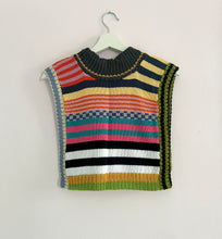Load image into Gallery viewer, Sample Sale Scrappy Stripy Cotton Dickie⌇Ready to Ship