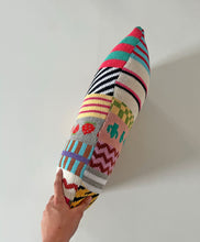 Load image into Gallery viewer, Sample Scrappy Patterns Rectangle Cushion⌇Ready to Ship