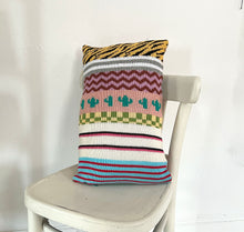 Load image into Gallery viewer, Sample Scrappy Patterns Rectangle Cushion⌇Ready to Ship