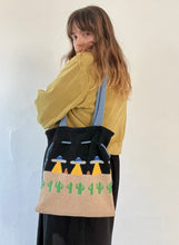 Load image into Gallery viewer, Sample Sale Knitted Spaceship Tote Bag⌇Ready to Ship
