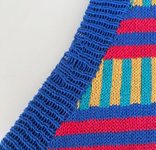 Load image into Gallery viewer, Sample Sale Primary Stripe Vest ⋮ Size S⌇Ready to Ship
