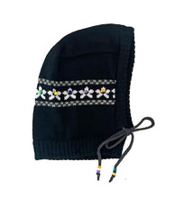 Load image into Gallery viewer, Cotton Beaded Flower Balaclava⌇Ready to Ship
