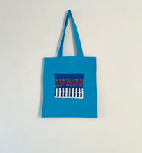 Load image into Gallery viewer, Sample Sale Blue Velvet Tote Bag⌇Ready to Ship
