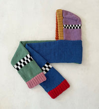 Load image into Gallery viewer, Sample Sale Colourblock Hooded Scarf ⌇Ready to Ship
