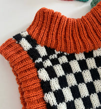 Load image into Gallery viewer, Sample Sale Checkerboard Dickie Collar/ Scarf ⌇Ready to Ship
