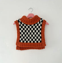 Load image into Gallery viewer, Sample Sale Checkerboard Dickie Collar/ Scarf ⌇Ready to Ship
