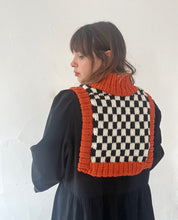 Load image into Gallery viewer, Sample Sale Checkerboard Dickie Collar/ Scarf ⌇Ready to Ship
