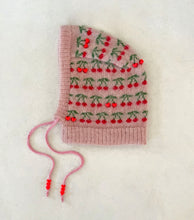Load image into Gallery viewer, Cherry Beaded Mohair Balaclava - MTO
