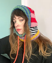Load image into Gallery viewer, Chunky Stripy Scrappy Balaclavas⌇Ready to Ship
