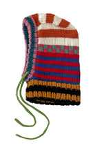 Load image into Gallery viewer, Chunky Stripy Scrappy Balaclava⌇Ready to Ship
