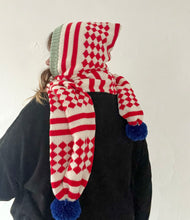 Load image into Gallery viewer, Circus Hooded Scarf
