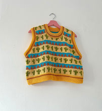 Load image into Gallery viewer, Sample Sale Cowboy Stripe Vest ⋮ Crop Size M⌇Ready to Ship
