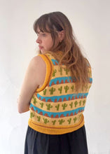 Load image into Gallery viewer, Sample Sale Cowboy Stripe Vest ⋮ Crop Size M⌇Ready to Ship
