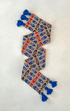 Load image into Gallery viewer, Beige Fishies Tassel Scarf⌇Ready to Ship
