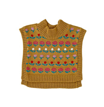 Load image into Gallery viewer, Sample Sale Mustard Floral Dickie Collar/ Scarf ⌇Ready to Ship

