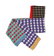 Load image into Gallery viewer, Sample Sale Harlequin Hooded Scarf ⌇Ready to Ship
