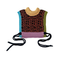 Load image into Gallery viewer, Sample Sale Leopard Dickie/ Tie Tabard ⌇Ready to Ship
