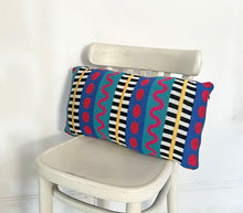 Load image into Gallery viewer, Sample Primary Memphis Rectangle Cushion⌇Ready to Ship
