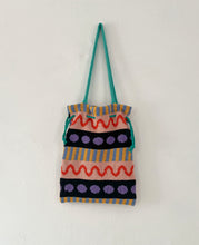 Load image into Gallery viewer, Sample Sale Knitted Disco Memphis Mini Tote Bag⌇Ready to Ship
