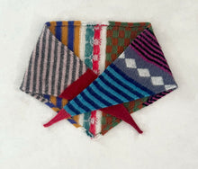 Load image into Gallery viewer, Mohair Scrappy Shapes Triangle Scarf⌇Ready to Ship
