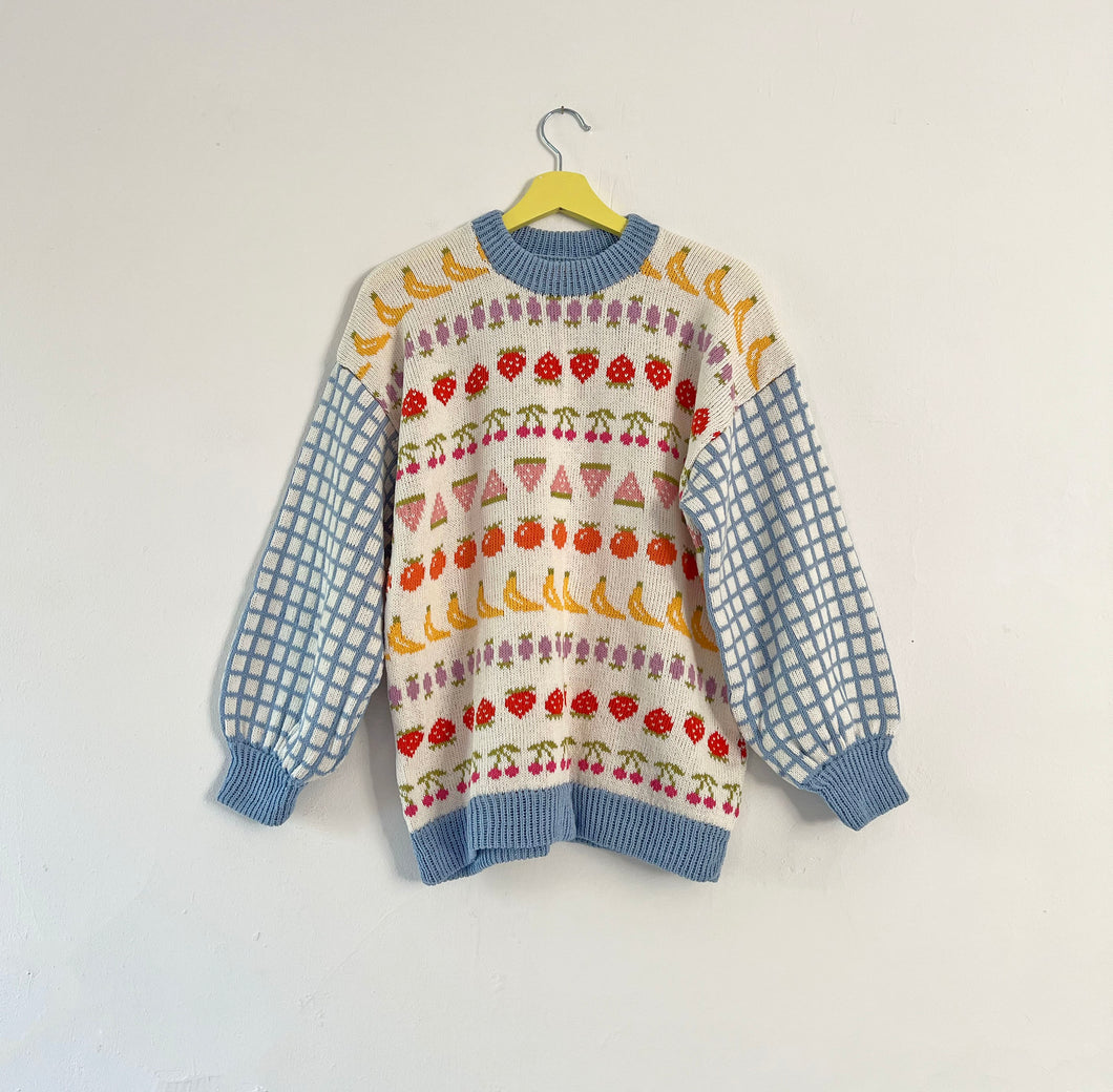 Sample Sale Blue Picnic Jumper ⋮ Full Length M⌇Ready to Ship