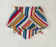 Load image into Gallery viewer, Mohair Primary Stripes Triangle Scarf⌇Ready to Ship
