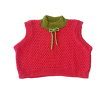 Load image into Gallery viewer, Sample Sale Raspberry Vest ⋮ Crop Size S/M⌇Ready to Ship
