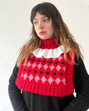 Load image into Gallery viewer, Sample Sale Red Pierrot Dickie ⌇Ready to Ship

