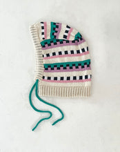 Load image into Gallery viewer, Cream Checker Cotton Balaclava⌇Ready to Ship
