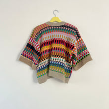 Load image into Gallery viewer, Sample Sale Scrappy Stripe Tee ⋮ Long Crop Size M⌇Ready to Ship
