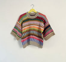 Load image into Gallery viewer, Sample Sale Scrappy Stripe Tee ⋮ Long Crop Size M⌇Ready to Ship
