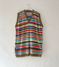 Load image into Gallery viewer, Sample Sale Scrappy Stripe Sleeveless Jumper Dress ⋮ Size 2XL⌇Ready to Ship
