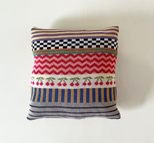 Load image into Gallery viewer, Sample Scrappy Patterns Square Cushion⌇Ready to Ship
