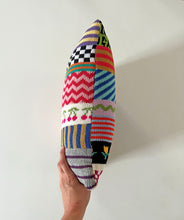 Load image into Gallery viewer, Sample Scrappy Patterns Square Cushion⌇Ready to Ship
