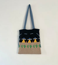 Load image into Gallery viewer, Sample Sale Knitted Spaceship Tote Bag⌇Ready to Ship
