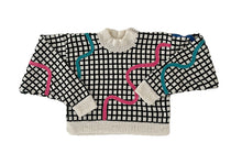 Load image into Gallery viewer, Sample Sale Jumbo Squiggle Crop Jumper Size S⌇Ready to Ship

