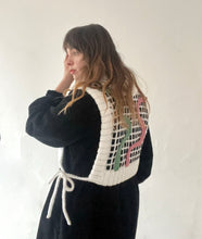 Load image into Gallery viewer, Sample Sale Squiggle Tie Tabard ⌇Ready to Ship

