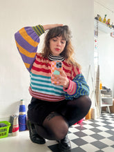 Load image into Gallery viewer, Contrast Stripe Jumper
