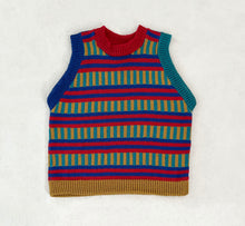 Load image into Gallery viewer, Sample Sale Primary Stripe Vest ⋮ Size S⌇Ready to Ship
