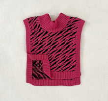 Load image into Gallery viewer, Sample Sale Pink Tiger Cotton Dickie⌇Ready to Ship

