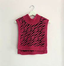 Load image into Gallery viewer, Sample Sale Pink Tiger Cotton Dickie⌇Ready to Ship
